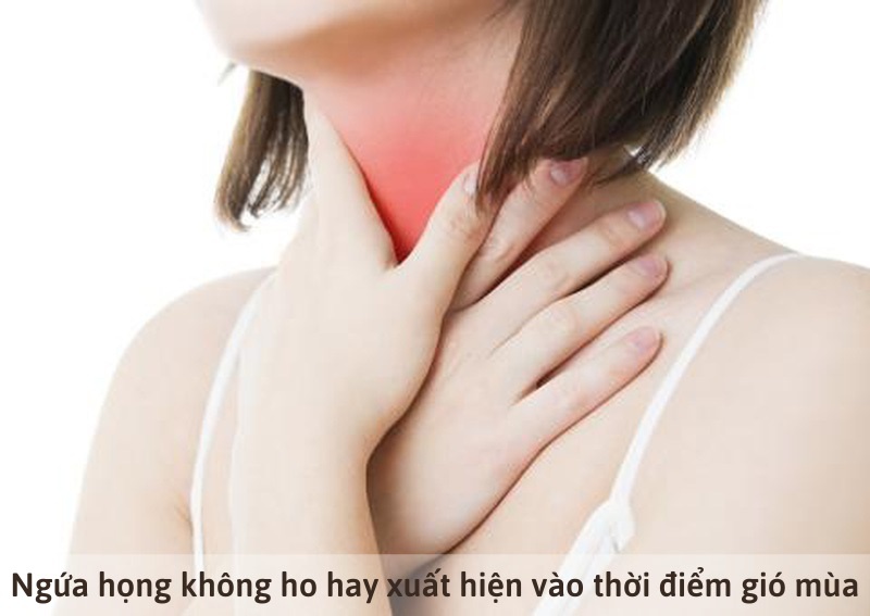 Ngứa họng không ho là biểu hiện mới đầu của một số bệnh hô hấp