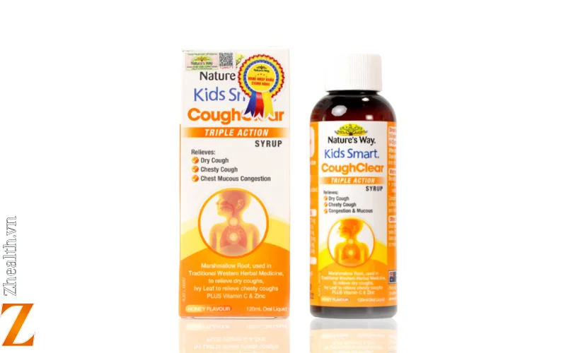 Siro ho Nature’s Way Kids Smart CoughClear Night