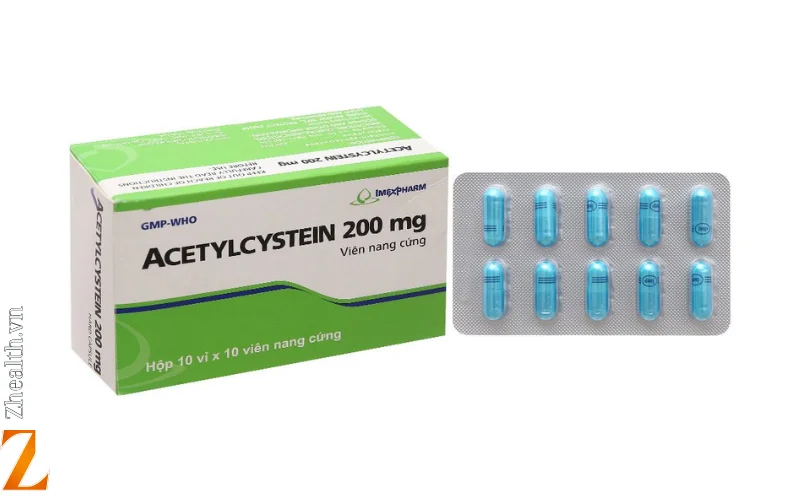 Thuốc giảm ho, long đờm N-acetylcysteine
